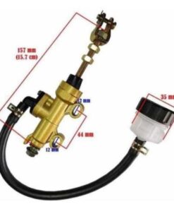 Bomba De Freno Trasera Universal Para Moto