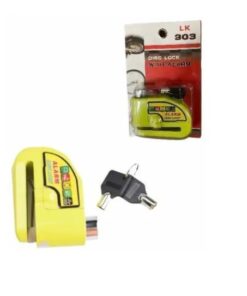 Candado De Disco Con Alarma Para Moto