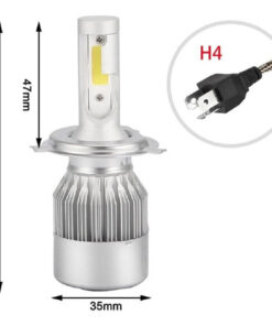 Par De Ampolleta H4 Led C6 Con Ventilador