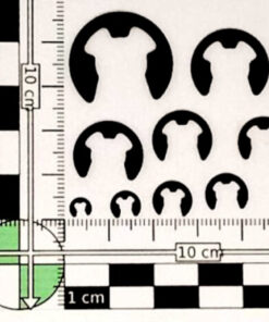 CLIP RETEN ACERO TIPO E-CLIP /A0465 / M2-M10,M12 160pcs